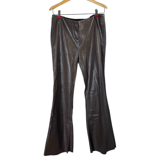 I.AM.GIA Estyn Low Rise Flare Faux Leather Pants - Picture 2 of 13